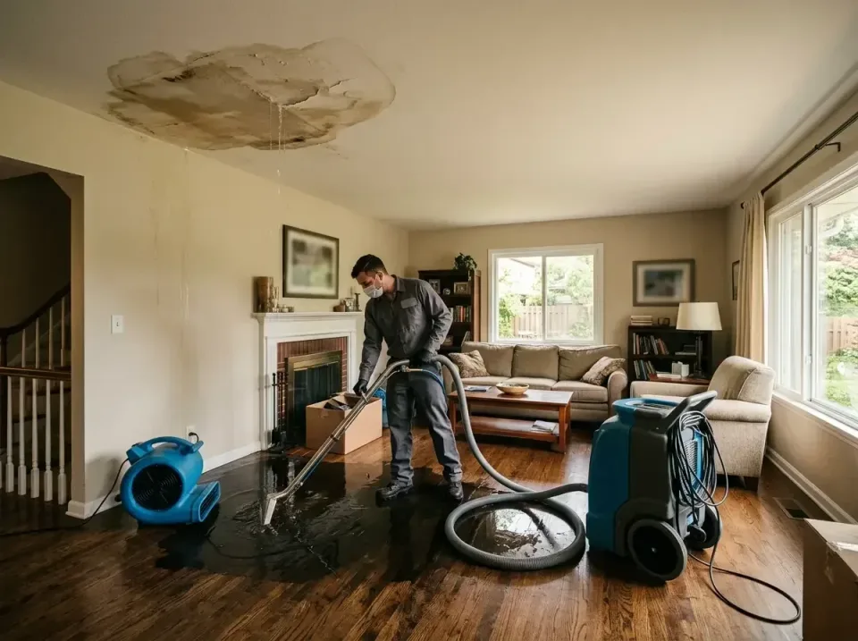 attic-pipe-burst-ceiling-drip-008 — frequently asked questions, Water Damage Restoration & Carpet Care in Blackwood, NJ
